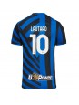 Inter Milan Lautaro Martinez #10 Kotipaita 2024-25 Lyhythihainen